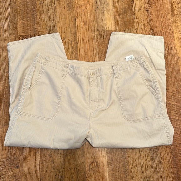 Levis Tan Straight Leg Jeans D6 - Picture 1 of 4